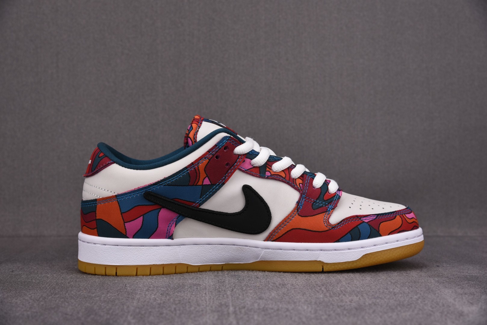 特价清 Parra x Nike SB Dunk Low 联 白蓝红卡通涂鸦 DH7695-600