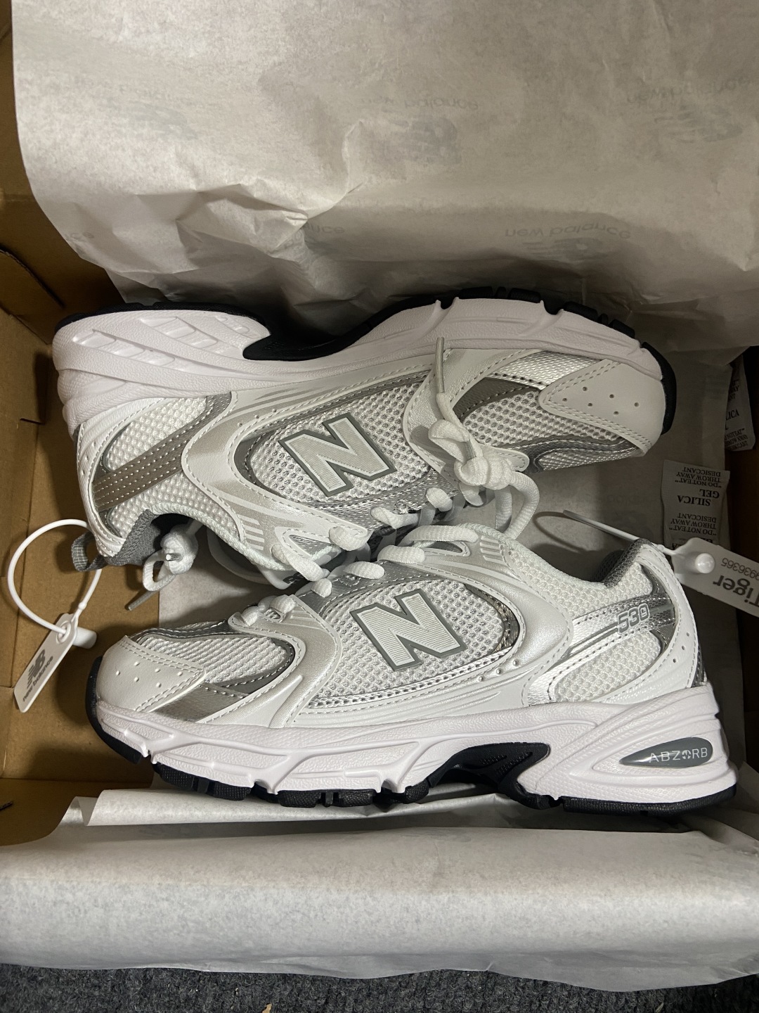NB530 尺码：36-46纯原出品-New Balance NB530 白银 MR530AD YZ01