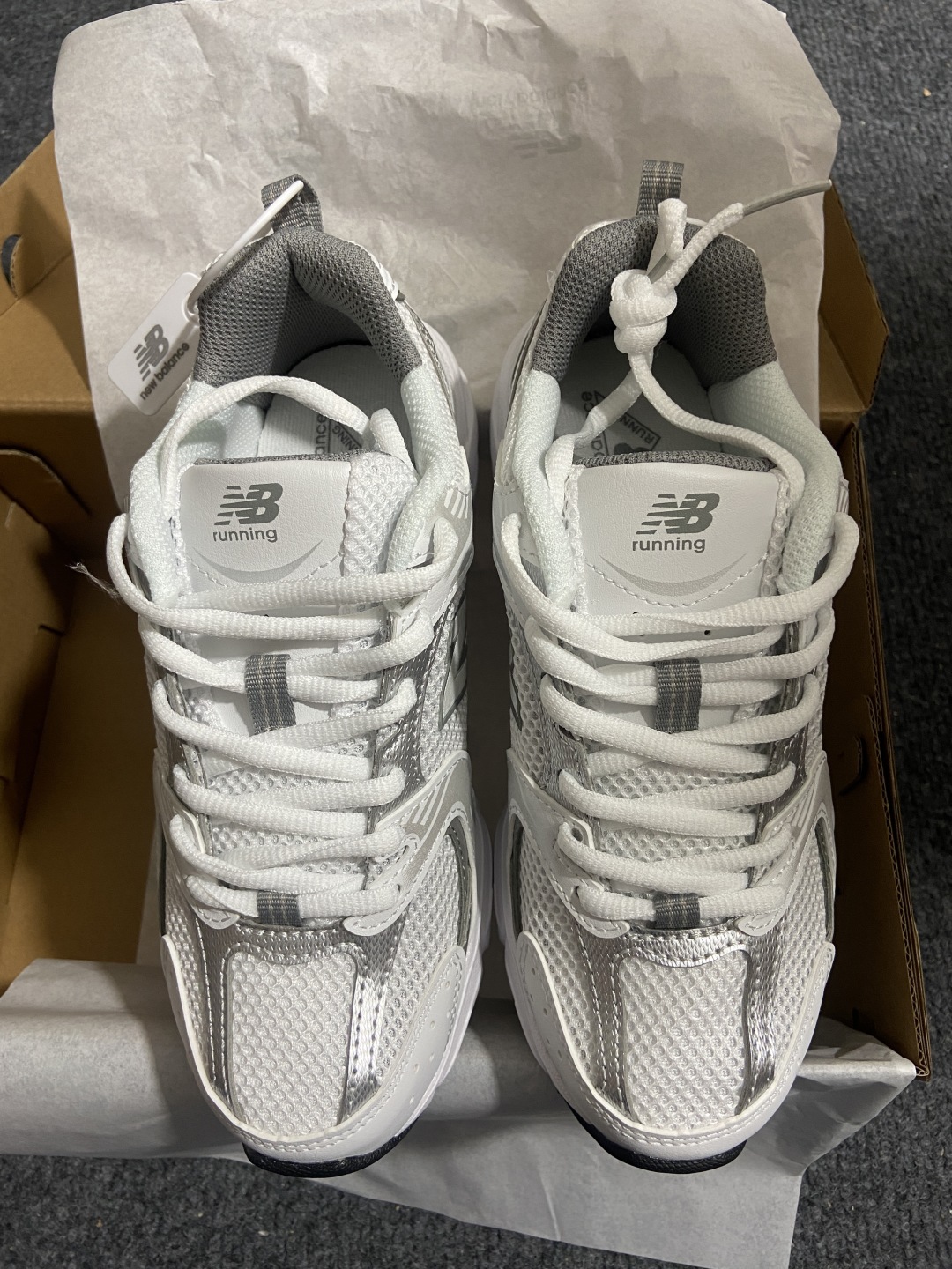 NB530 尺码：36-46纯原出品-New Balance NB530 白银 MR530AD YZ01