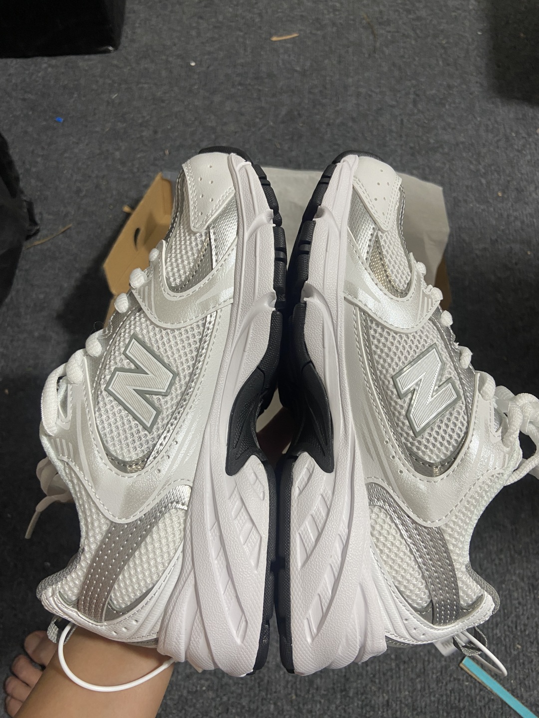NB530 尺码：36-46纯原出品-New Balance NB530 白银 MR530AD YZ01