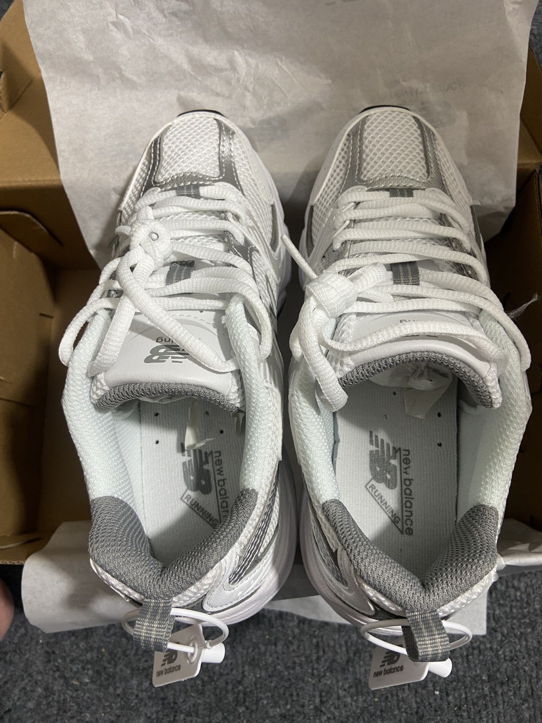 NB530 尺码：36-46纯原出品-New Balance NB530 白银 MR530AD YZ01