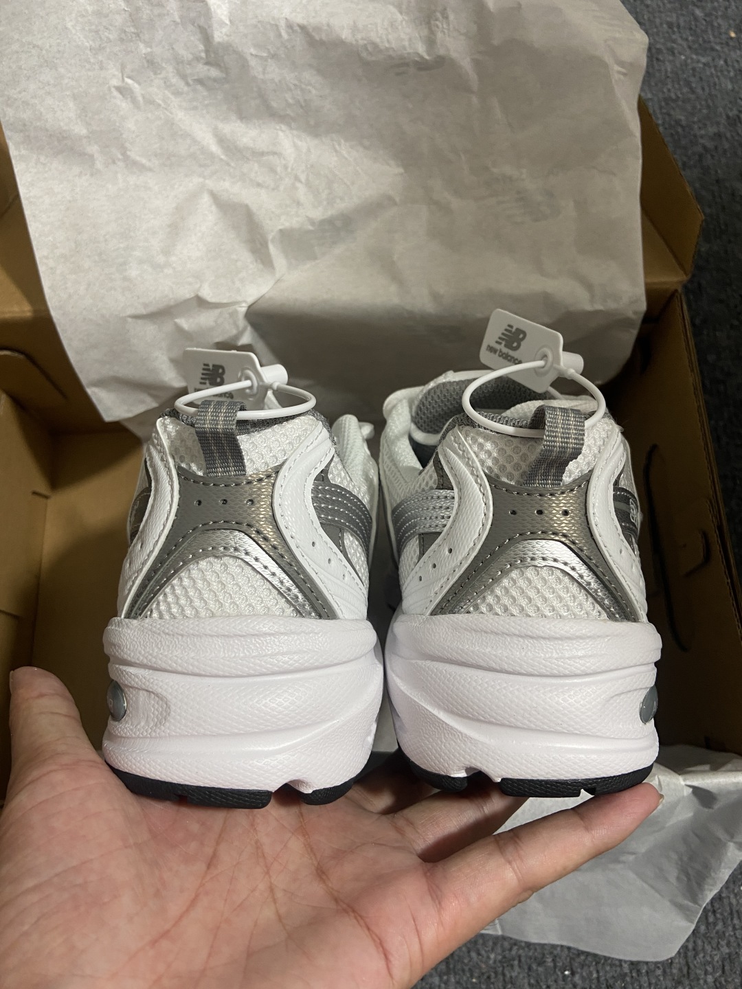 NB530 尺码：36-46纯原出品-New Balance NB530 白银 MR530AD YZ01