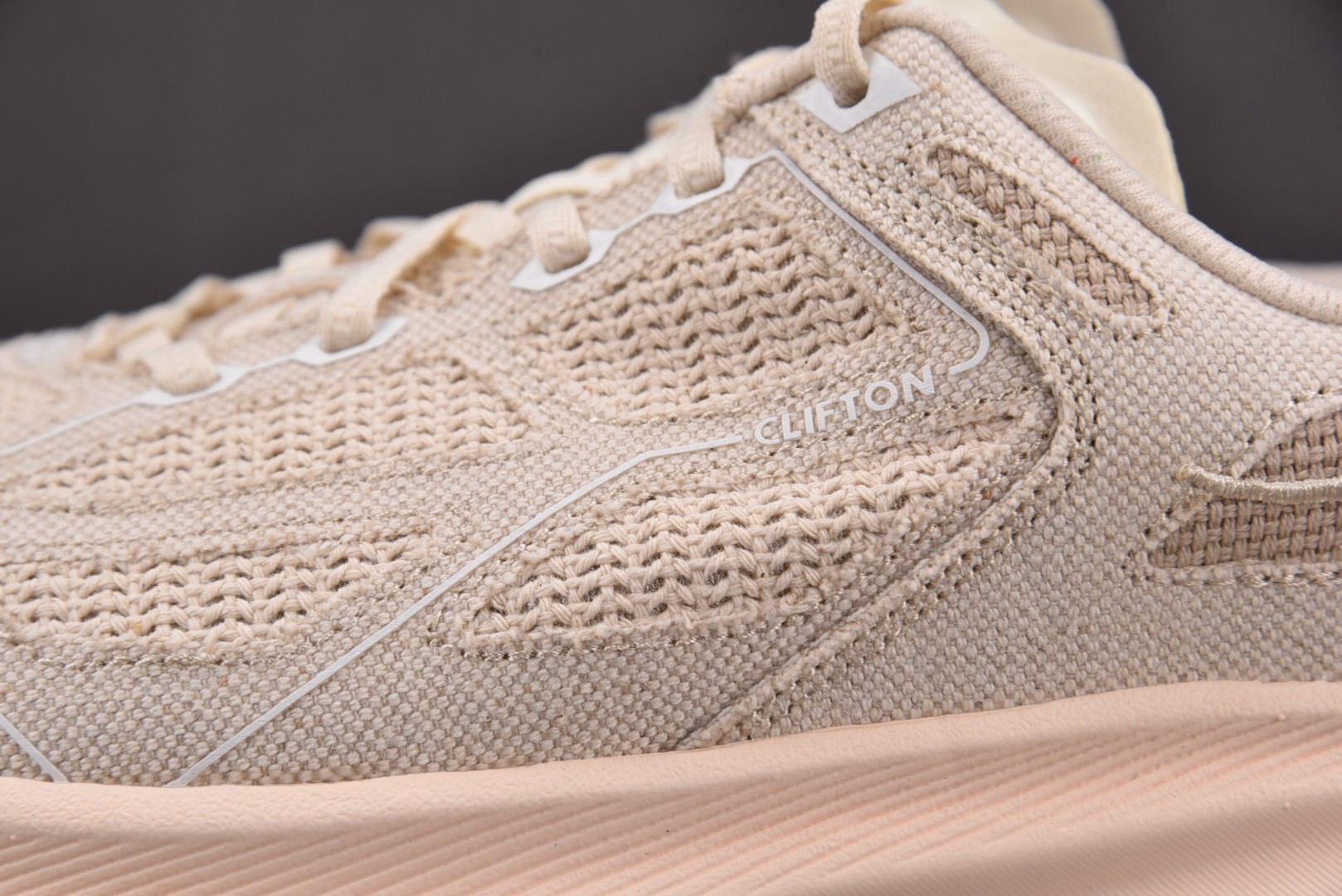Hoka 尺码:36-45纯原版出品-HOKA Clifton One9 BP Alabaster 米色