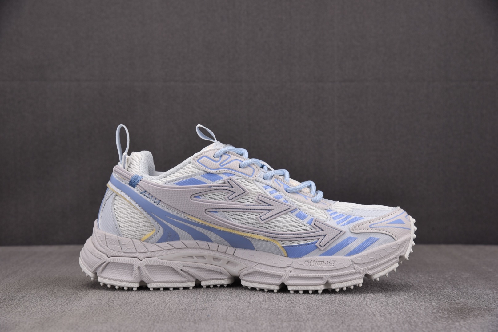 OFF 尺码36-47 纯原版出品-OFF-WHITE Be Right Back 浅紫白 YZ002尺