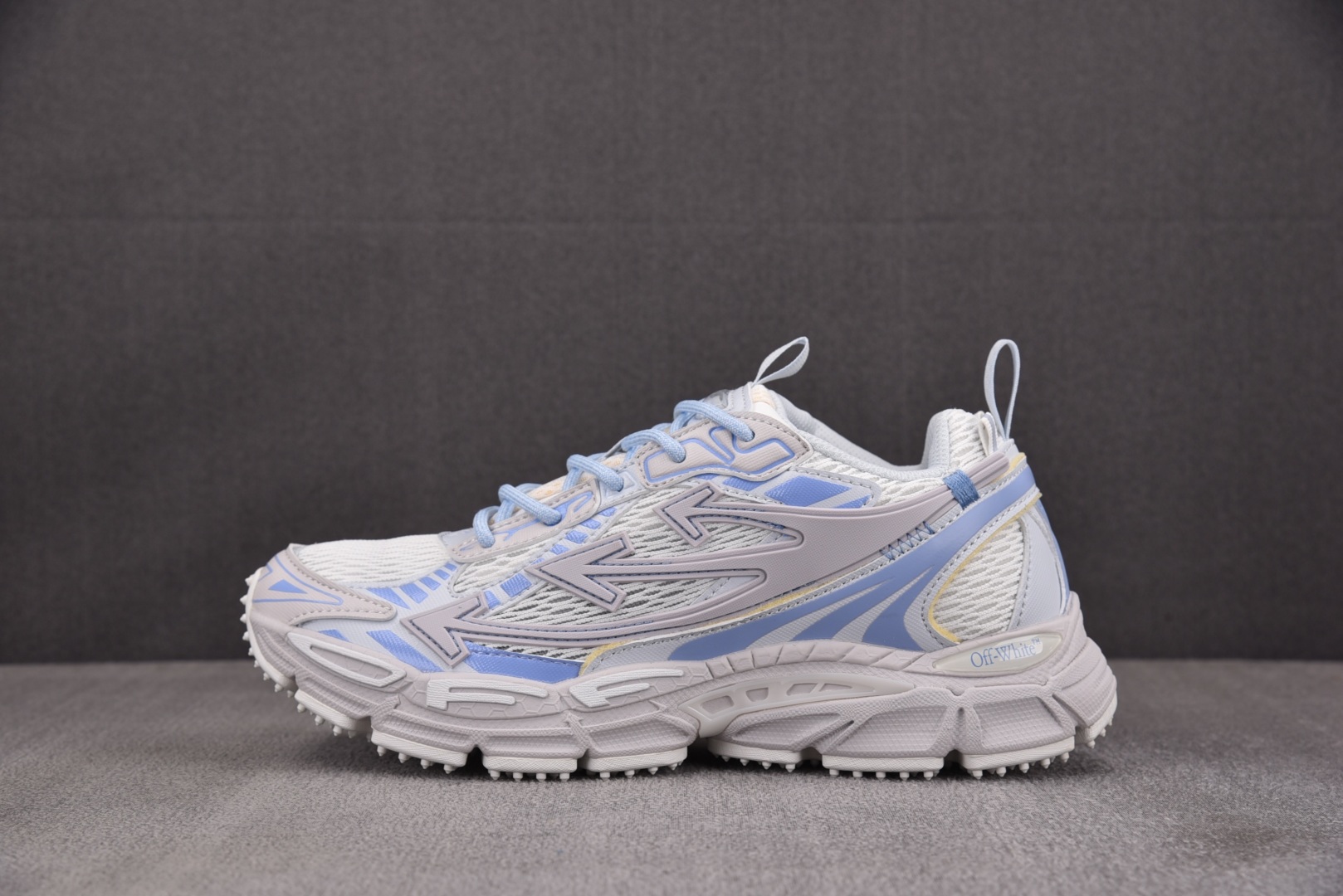 OFF 尺码36-47 纯原版出品-OFF-WHITE Be Right Back 浅紫白 YZ002尺