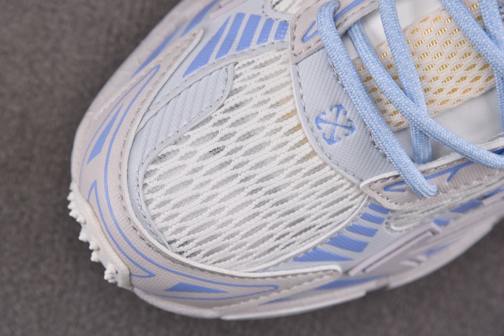 OFF 尺码36-47 纯原版出品-OFF-WHITE Be Right Back 浅紫白 YZ002尺