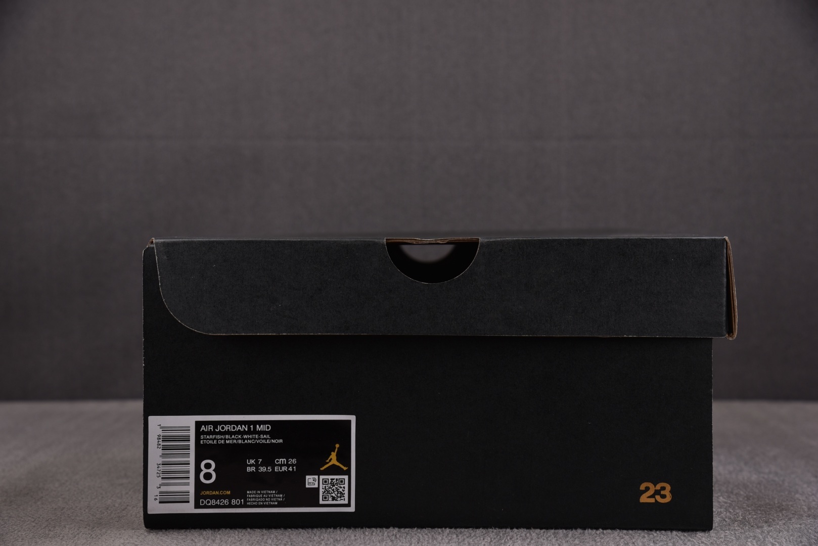 Mid中帮 尺码:40-46纯原版出品-Air Jordan 1 Mid Black Toe Starf