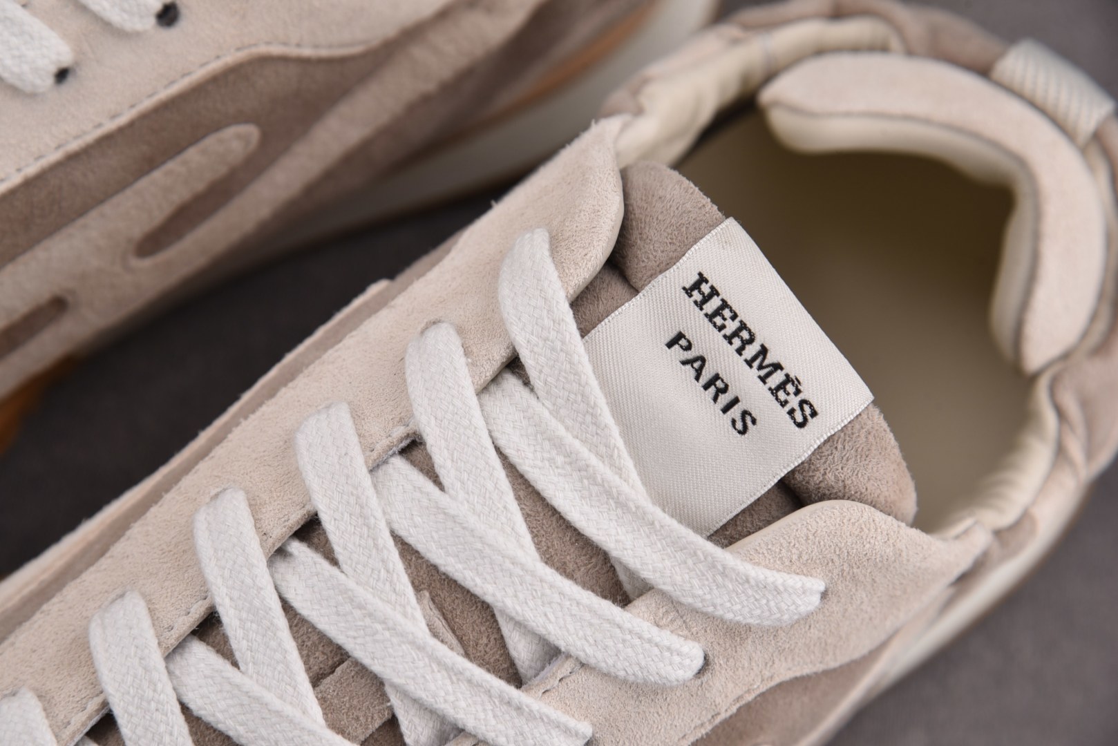 爱马仕 尺码:35-45纯原出品-HERMES Jet 米白棕 YZ023-6尺码 35 36 37 3