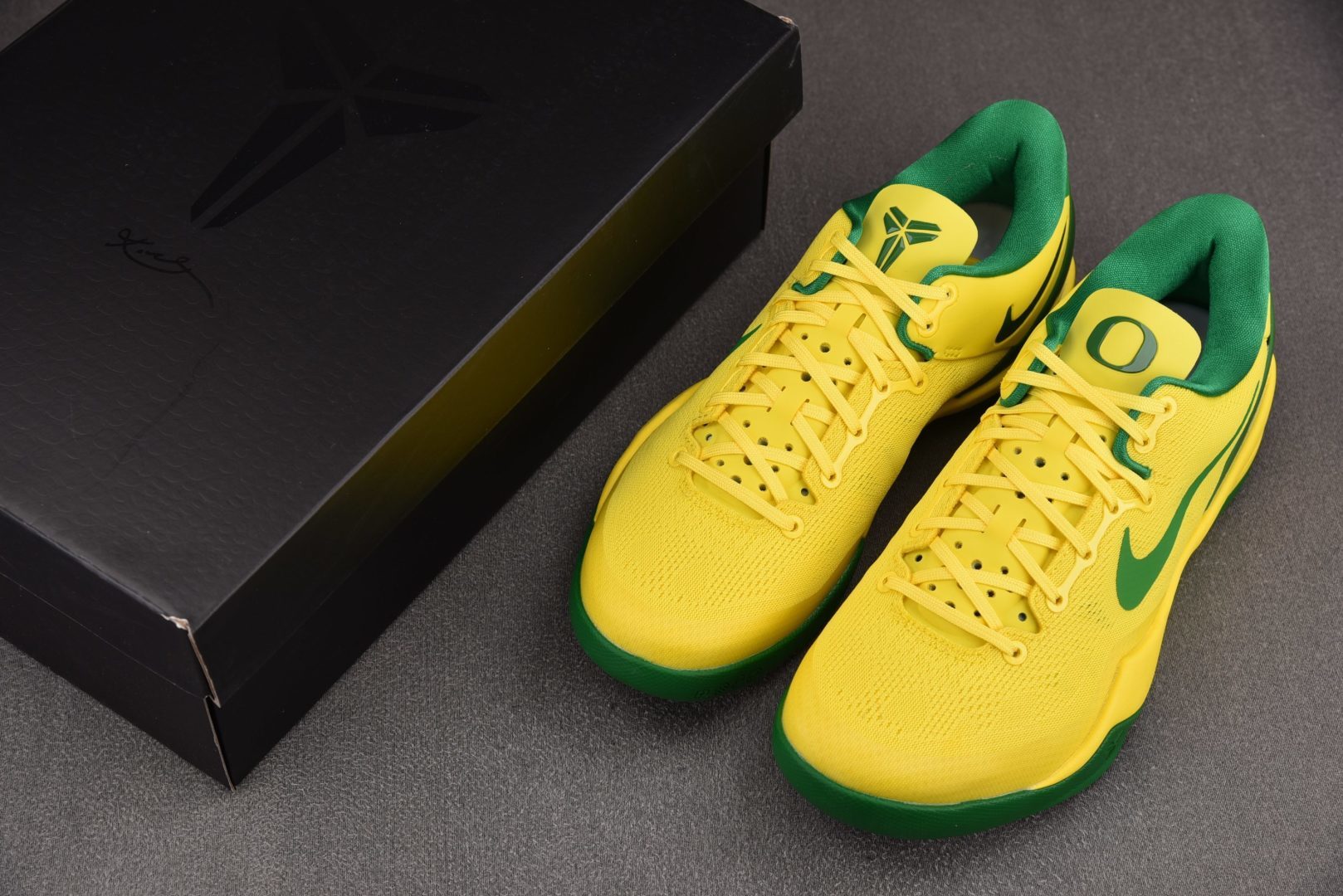 科比 尺码:40-48.5 福利特价纯原版出品-Kobe Oregon Ducks PE PACK 黄绿