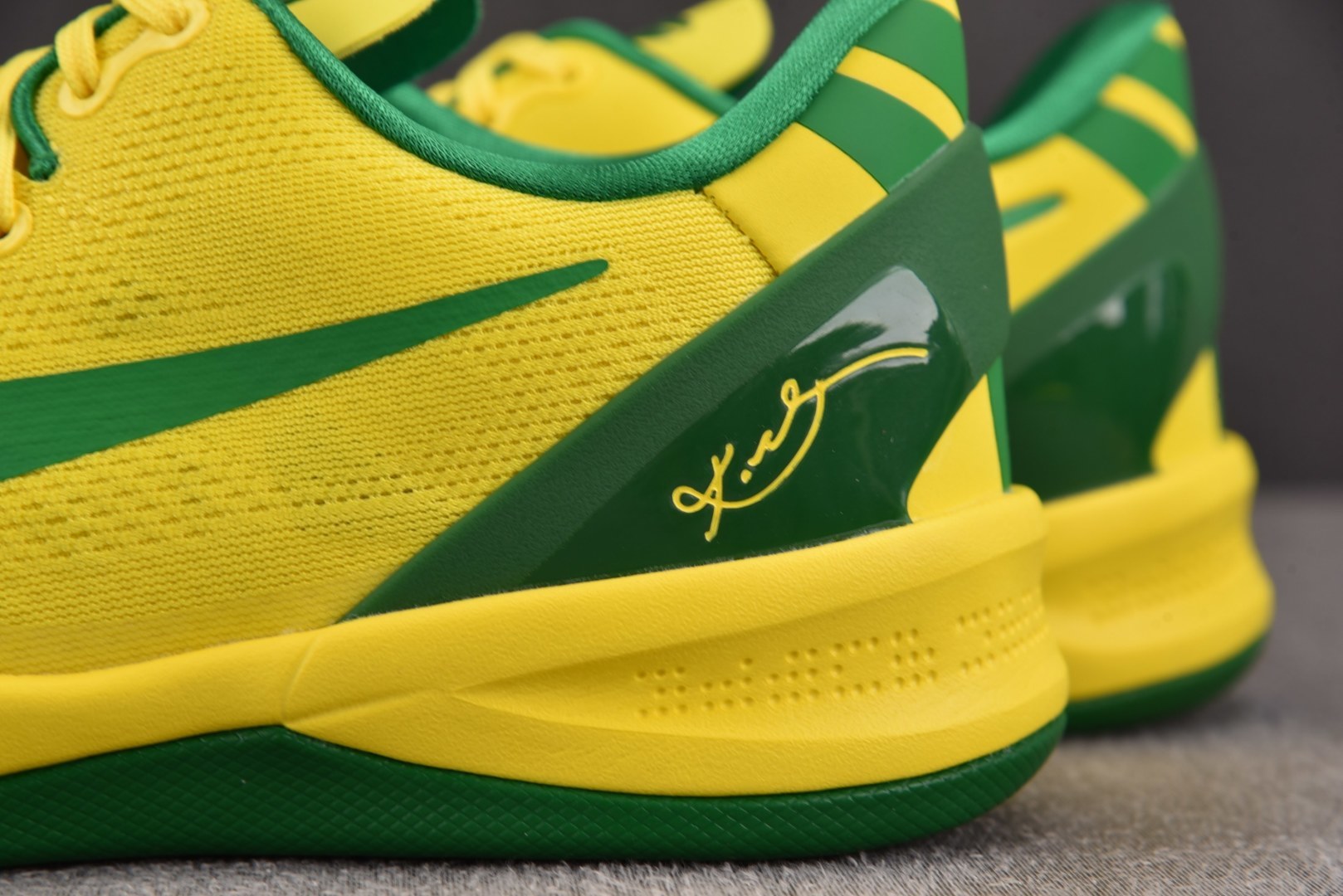 科比 尺码:40-48.5 福利特价纯原版出品-Kobe Oregon Ducks PE PACK 黄绿
