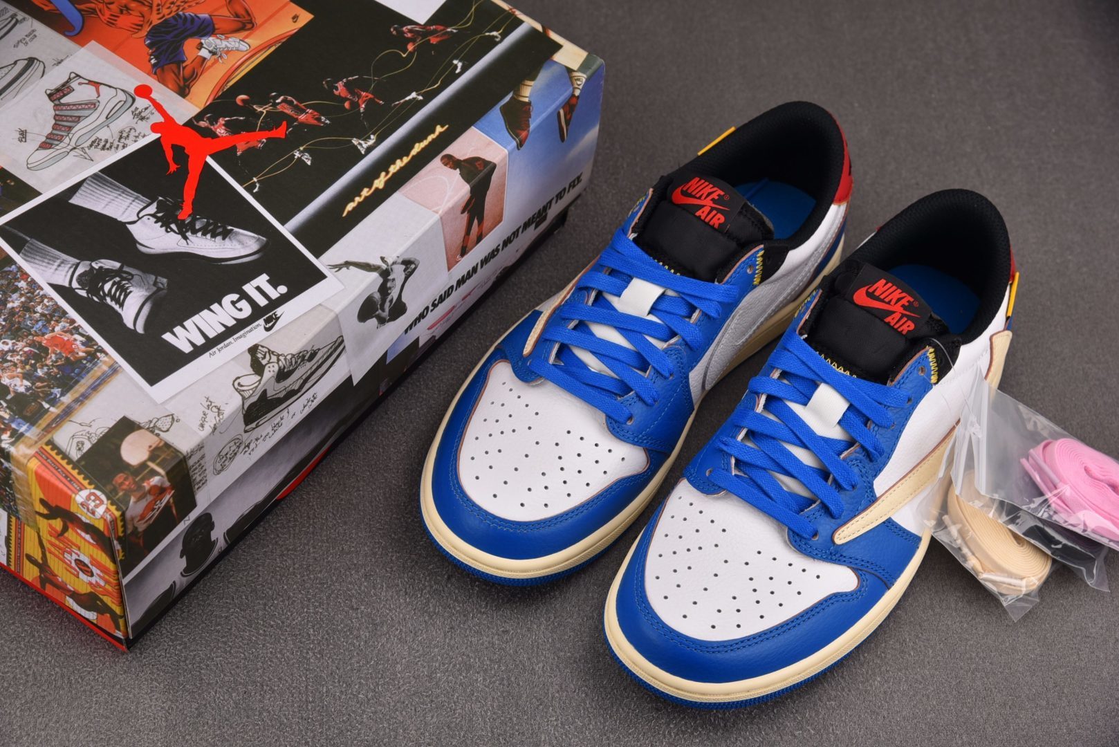 AJ Low 尺码:40.5-48.5纯原出品-TS x Un x Air Jordan 1 Retro