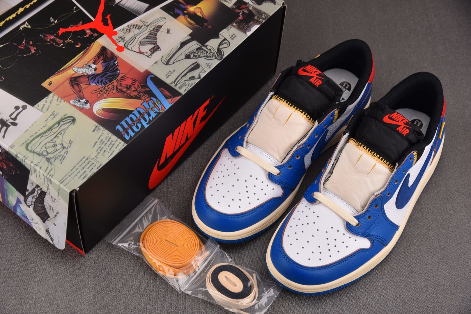 AJ Low 尺码:40.5-48.5纯原出品-Un x Air Jordan 1 Retro Low