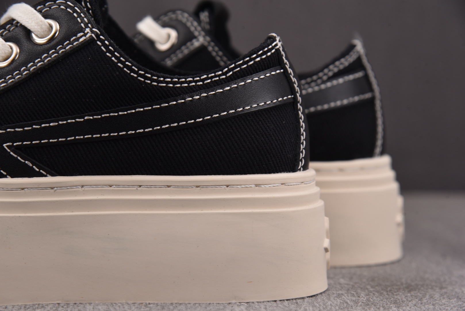 SMFK 尺码:36-39纯原出品-SMFK COMPASS METEOR ROVE 帆布鞋 荒野黑 Y