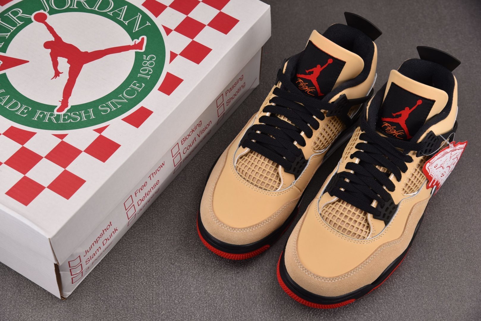 AJ4披萨 尺码:36-47.5纯原出品-Air Jordan 4 Retro Pizza 披萨 IH2