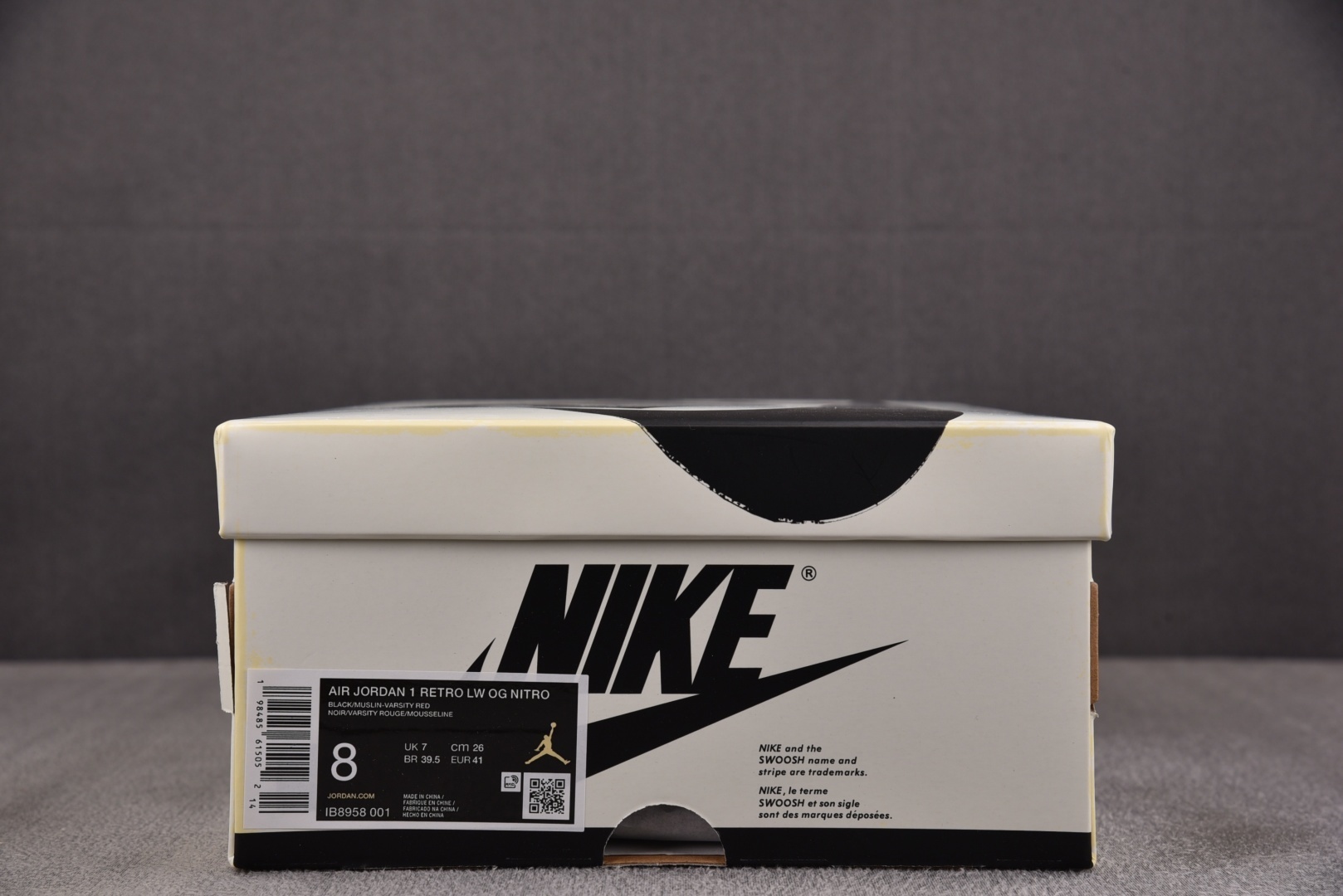 AJlow 尺码:40-47.5纯原出品-Air Jordan 1 Retro Low OG Nigel