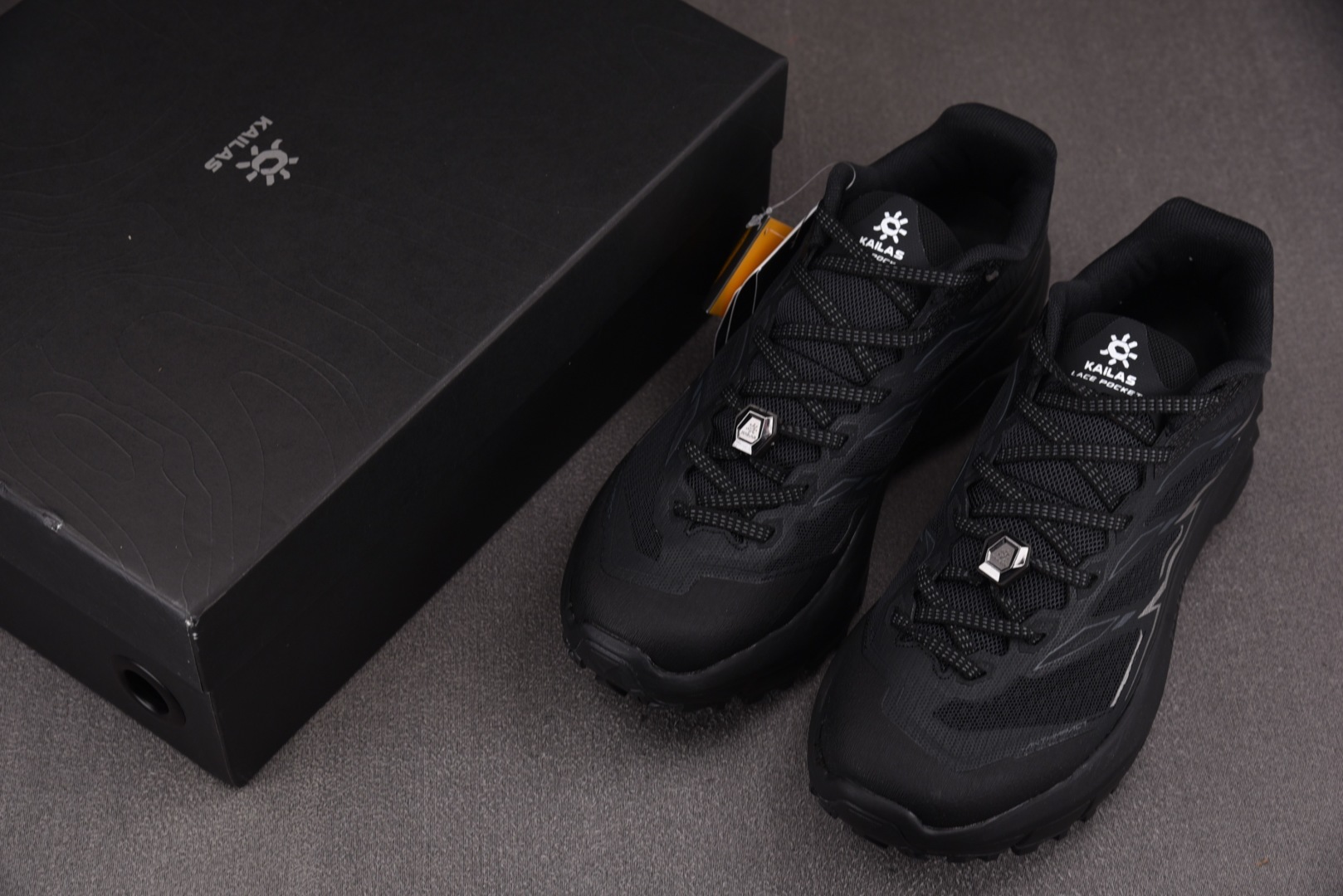 KAILAS 尺码:40-45纯原版出品-KAILAS 凯乐石 跑山徒步鞋 墨黑 YZ020尺寸36 3