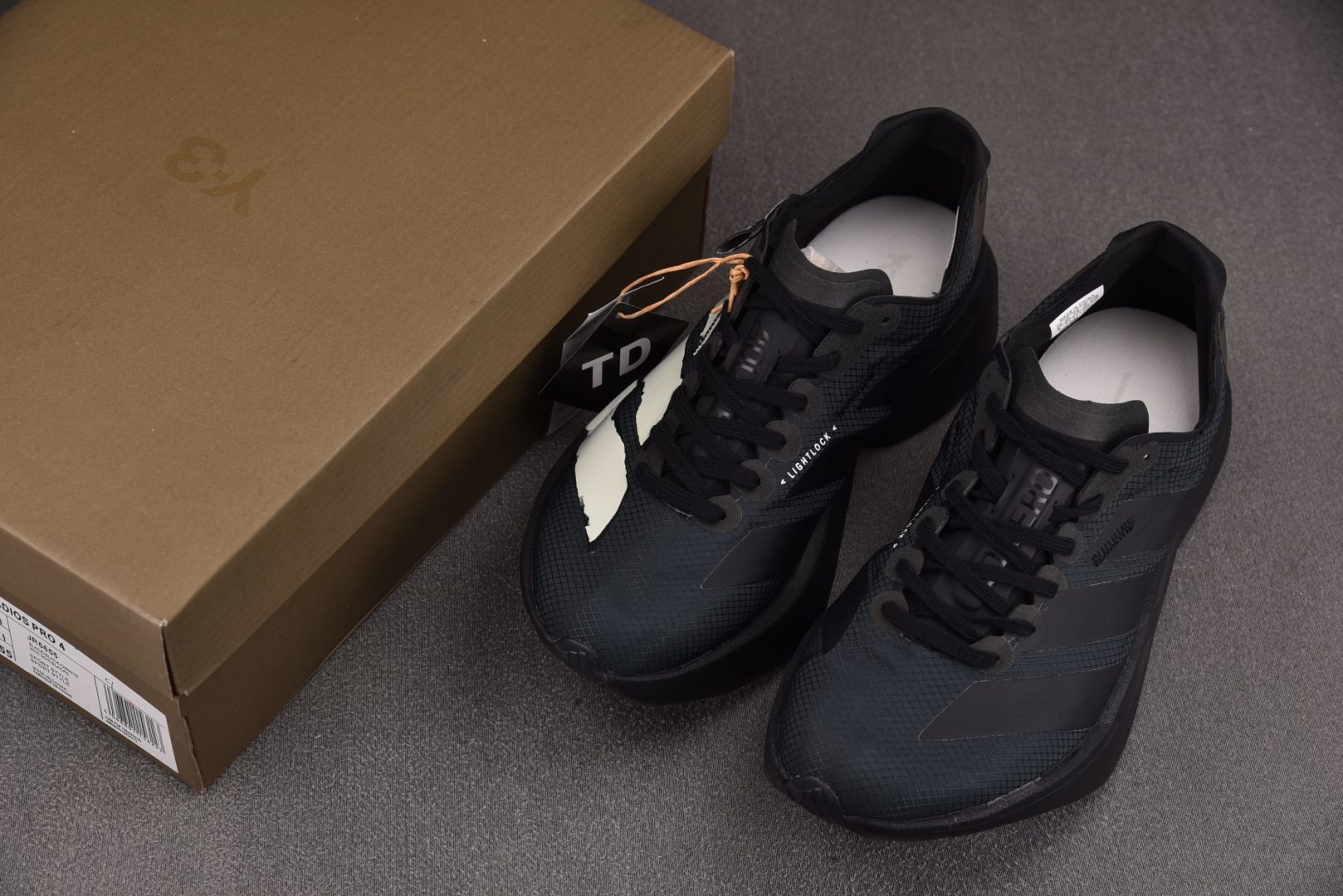 Originals 尺码:36-45纯原出品-AD Y-3 Adios Pro 4.0 Black Of