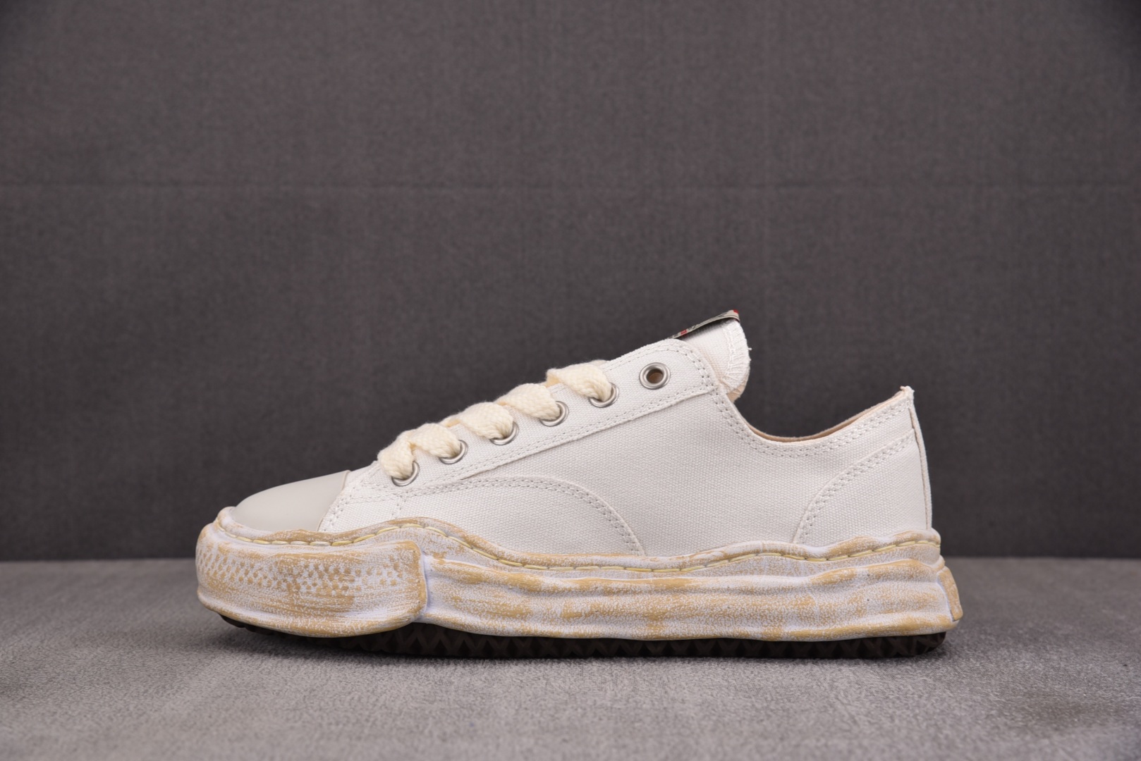 MMY 尺码36-45纯原版出品-MIHARA YASUHIRO Hank 做旧米白 No.736 YZ