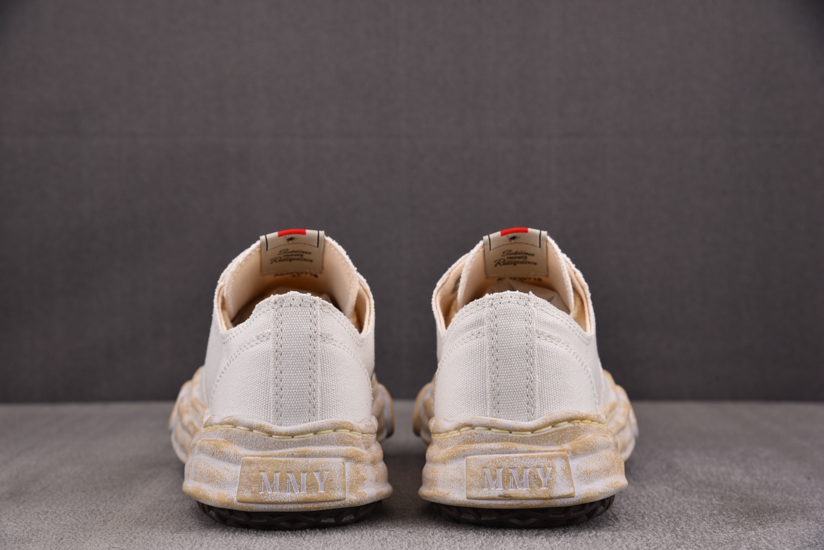 MMY 尺码36-45纯原版出品-MIHARA YASUHIRO Hank 做旧米白 No.736 YZ