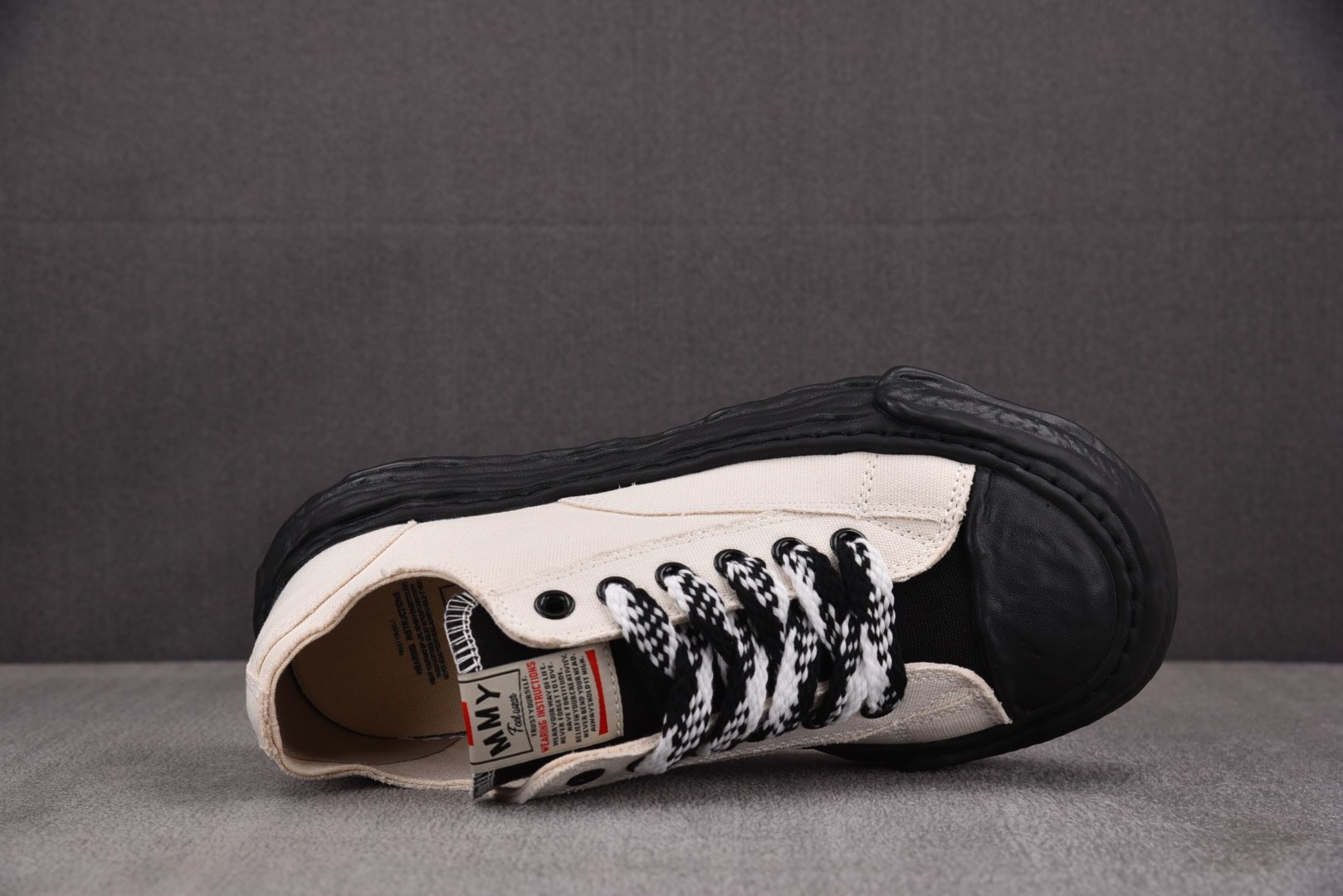 MMY 尺码36-45纯原版出品-MIHARA YASUHIRO 白黑 No.808 YZ022尺码：3