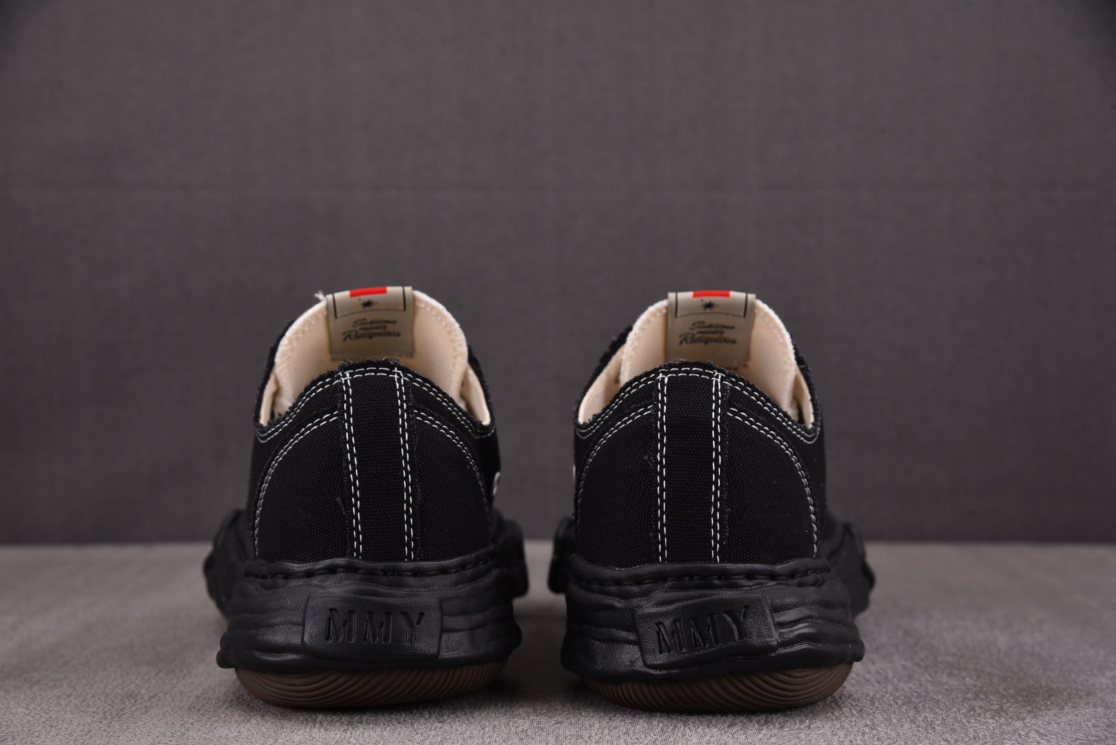 MMY 尺码36-45纯原版出品-MIHARA YASUHIRO 帆布黑 No.807 YZ022尺码：