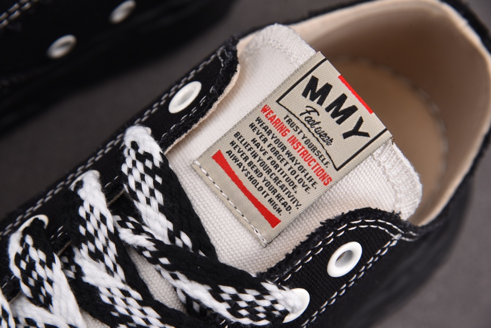 MMY 尺码36-45纯原版出品-MIHARA YASUHIRO 帆布黑 No.807 YZ022尺码：