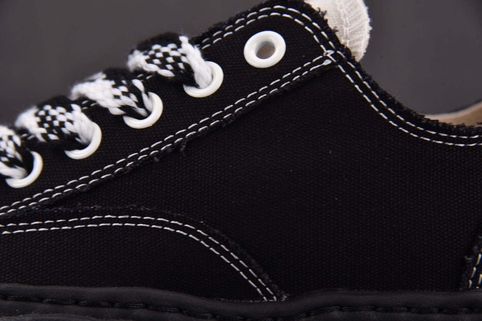 MMY 尺码36-45纯原版出品-MIHARA YASUHIRO 帆布黑 No.807 YZ022尺码：