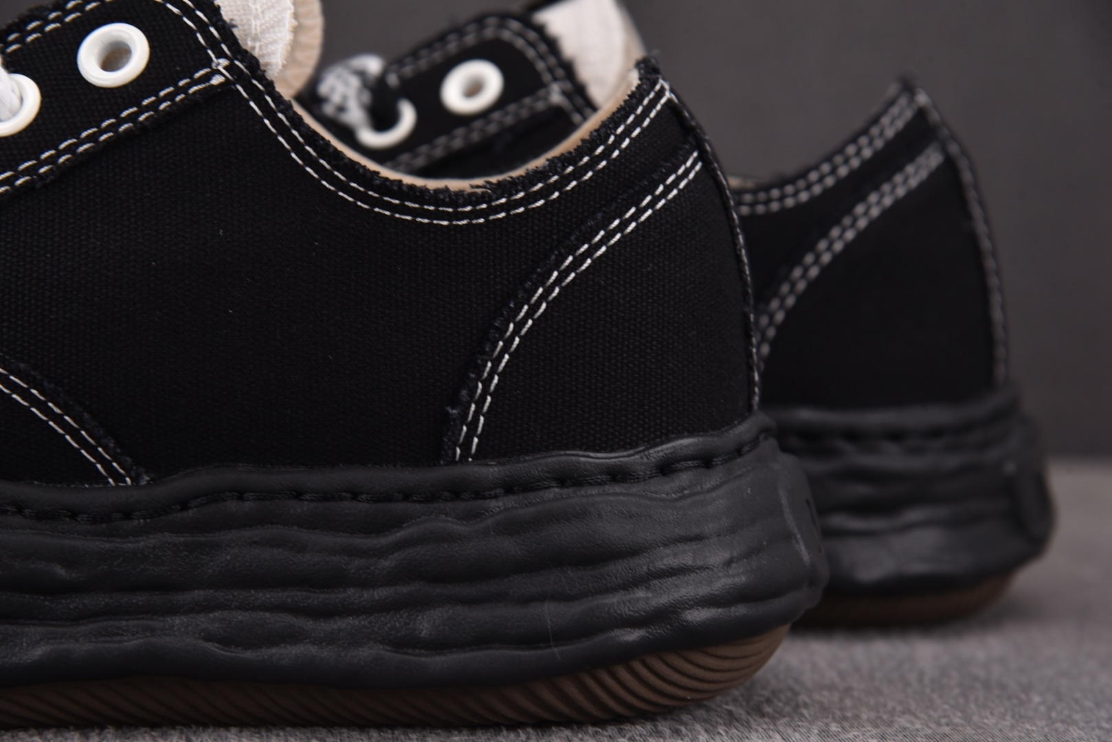 MMY 尺码36-45纯原版出品-MIHARA YASUHIRO 帆布黑 No.807 YZ022尺码：