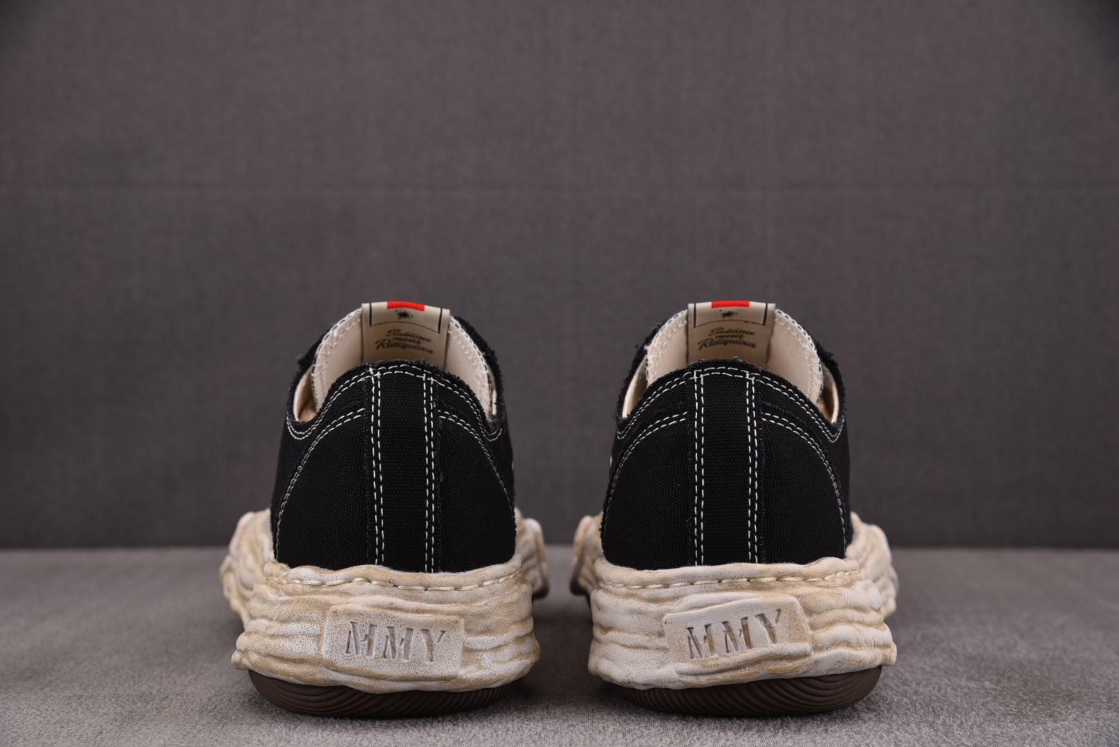 MMY 尺码36-45纯原版出品-MIHARA YASUHIRO 黑色做旧 No.809 YZ022尺码