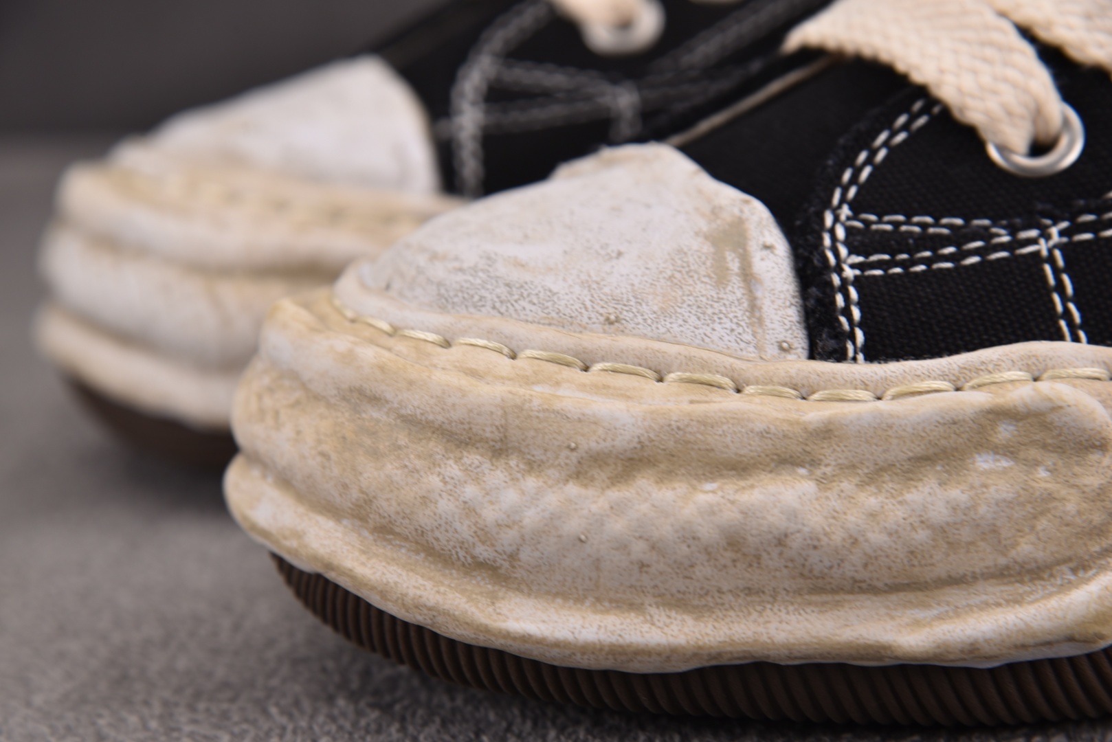 MMY 尺码36-45纯原版出品-MIHARA YASUHIRO 黑色做旧 No.809 YZ022尺码
