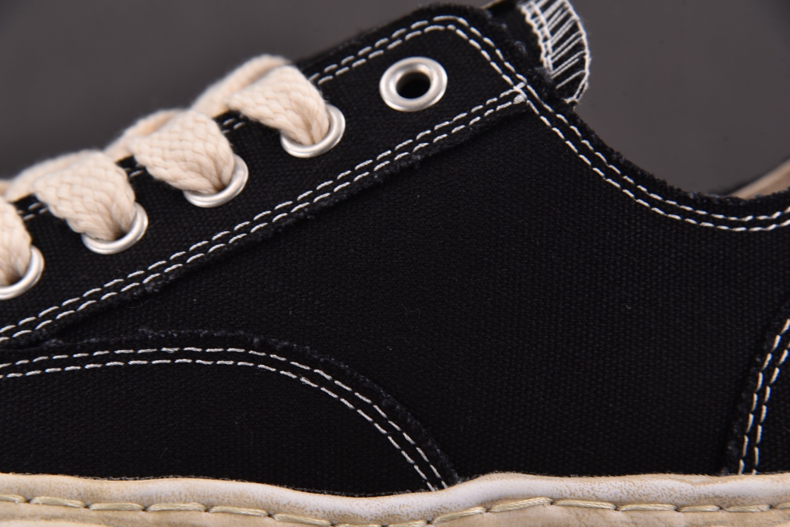 MMY 尺码36-45纯原版出品-MIHARA YASUHIRO 黑色做旧 No.809 YZ022尺码