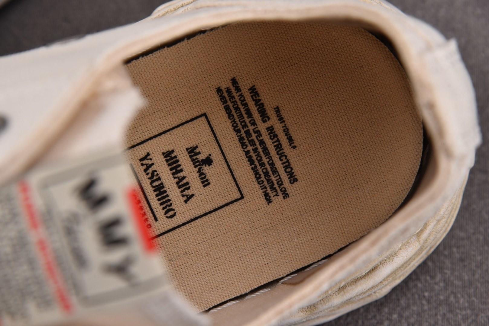 MMY 尺码36-45纯原版出品-MIHARA YASUHIRO 米色做旧 No.810 YZ022尺码