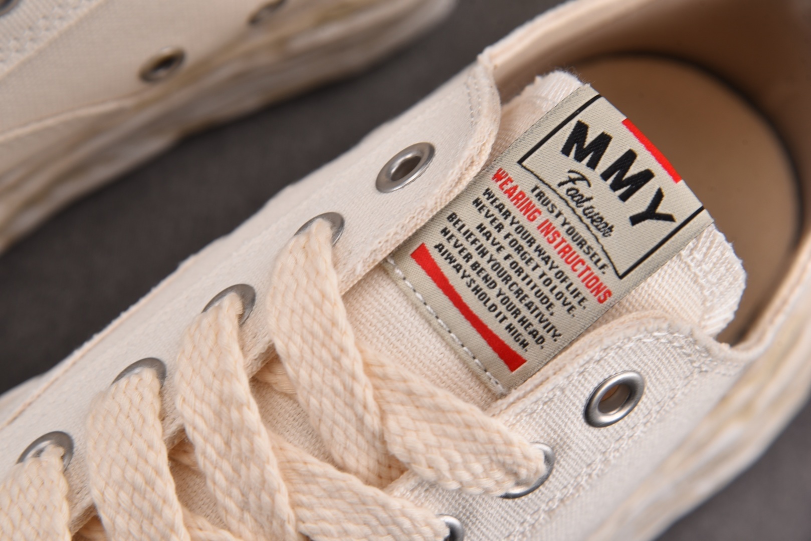 MMY 尺码36-45纯原版出品-MIHARA YASUHIRO 米色做旧 No.810 YZ022尺码