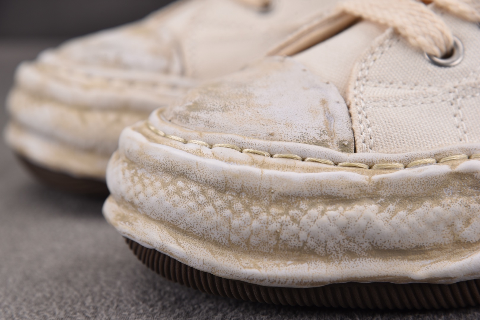 MMY 尺码36-45纯原版出品-MIHARA YASUHIRO 米色做旧 No.810 YZ022尺码