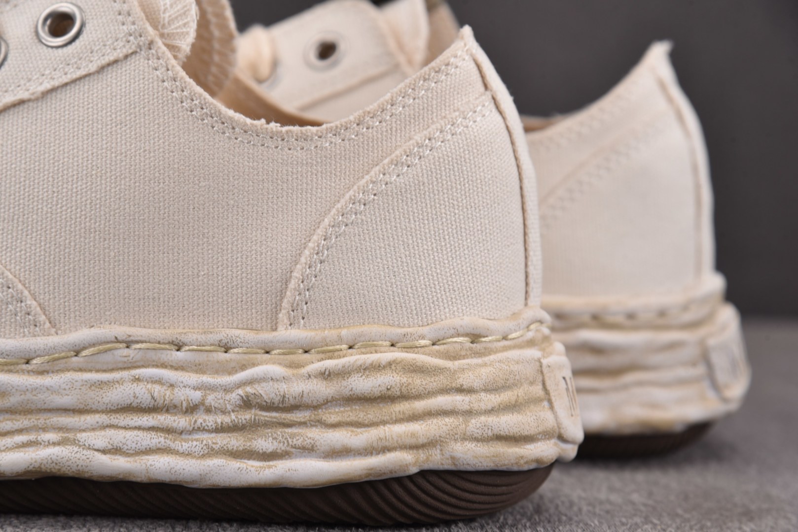 MMY 尺码36-45纯原版出品-MIHARA YASUHIRO 米色做旧 No.810 YZ022尺码