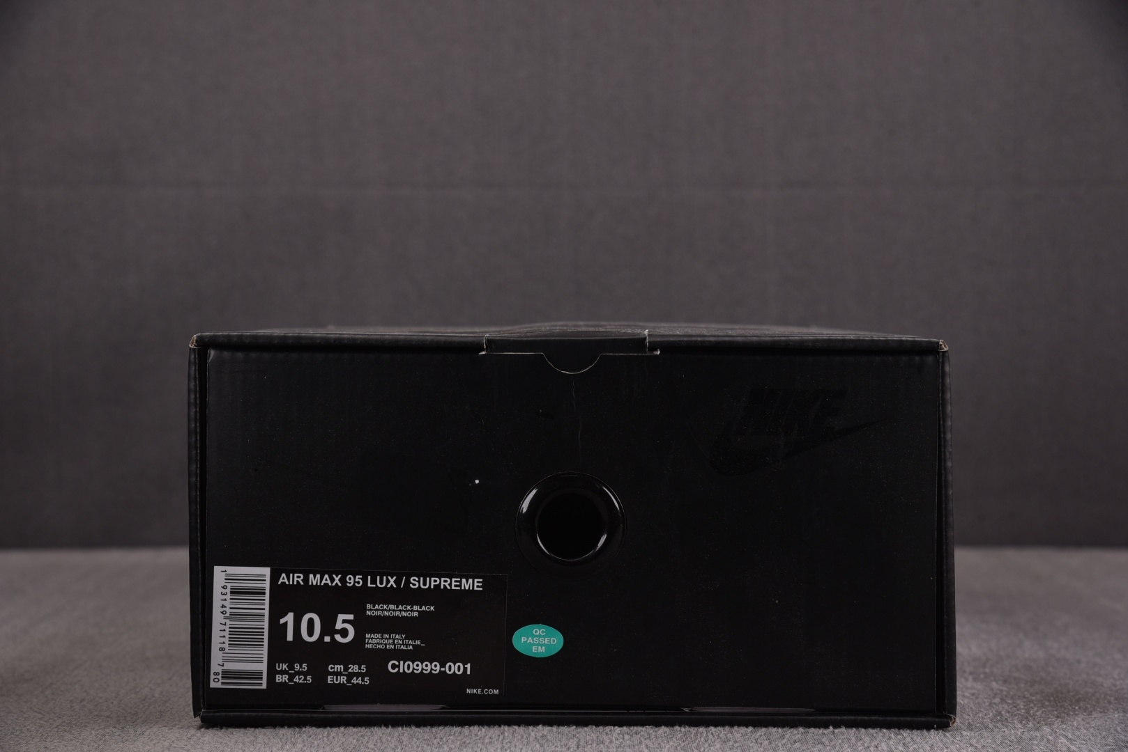 MAX95 尺码:40-47.5纯原出品-Supreme x Nike Air Max 95 Lux 联