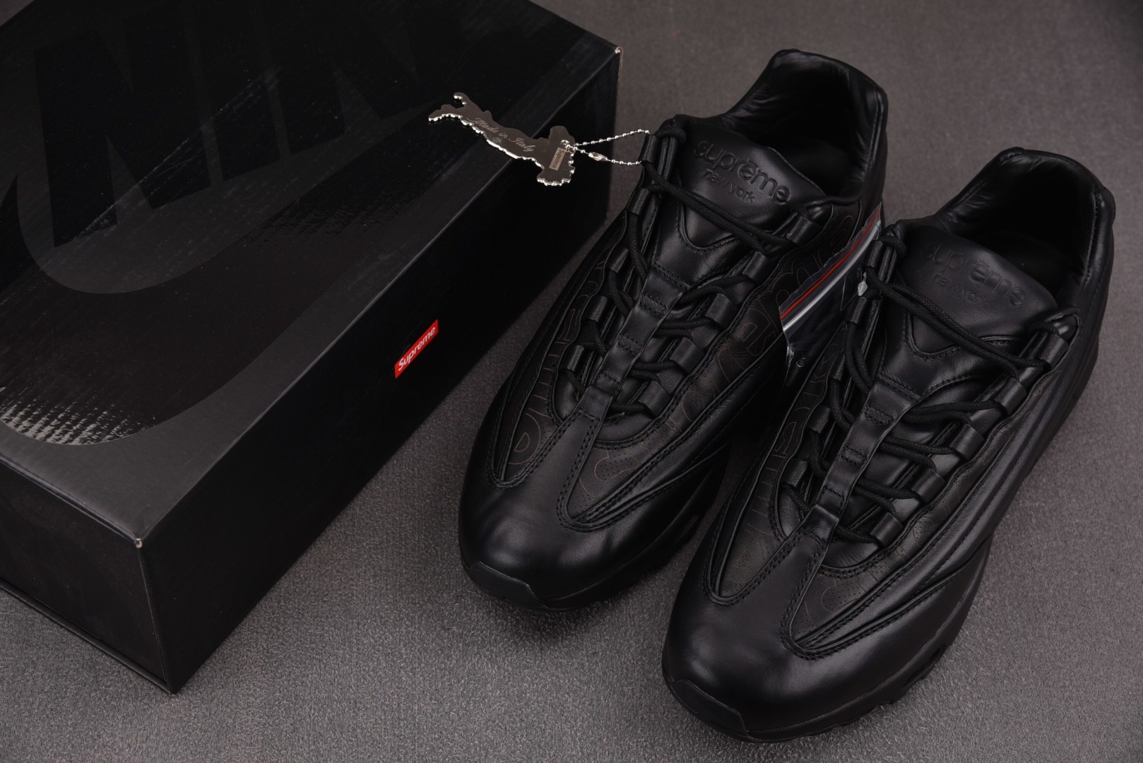 MAX95 尺码:40-47.5纯原出品-Supreme x Nike Air Max 95 Lux 联