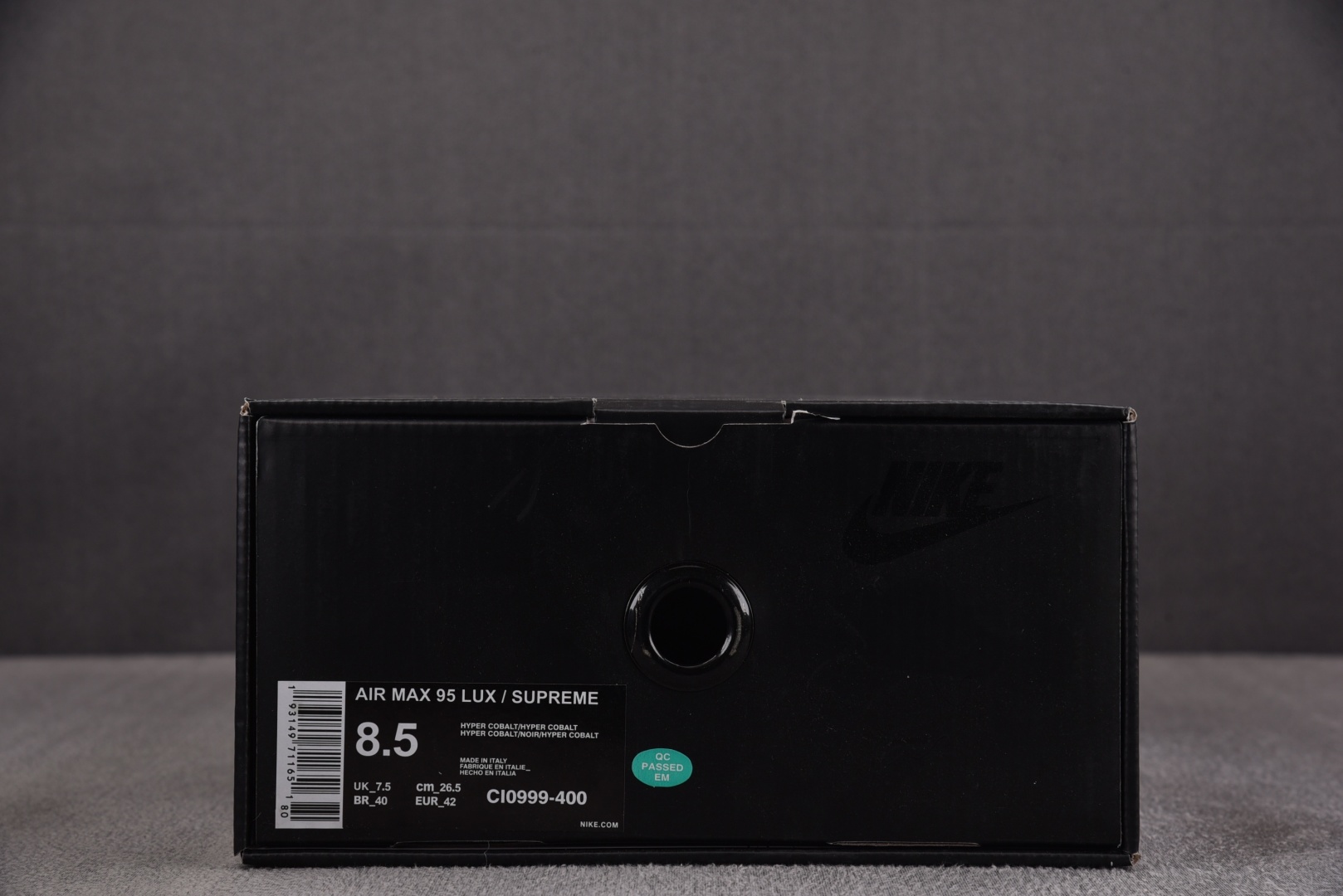 MAX95 尺码:40-47.5纯原出品-Air Max 95 Lux Supreme Blue 蓝黑 