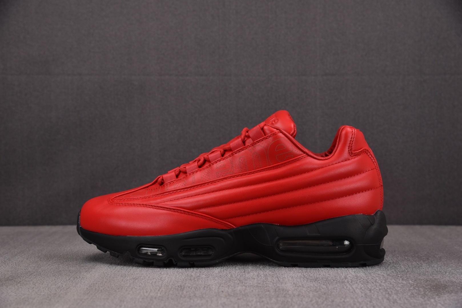 MAX95 尺码:40-47.5纯原出品-NK Air Max 95 Lux Supreme Red 黑