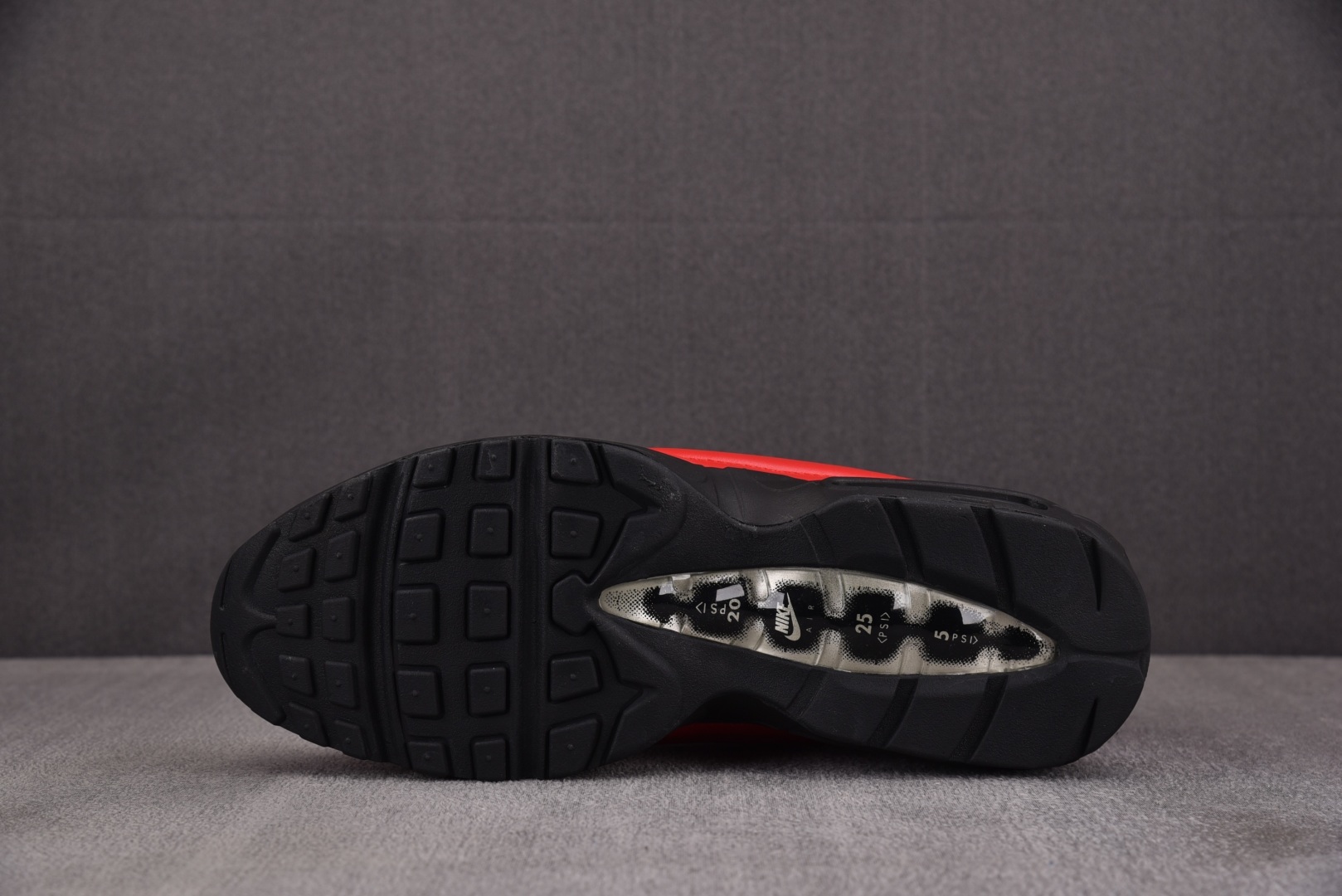 MAX95 尺码:40-47.5纯原出品-NK Air Max 95 Lux Supreme Red 黑
