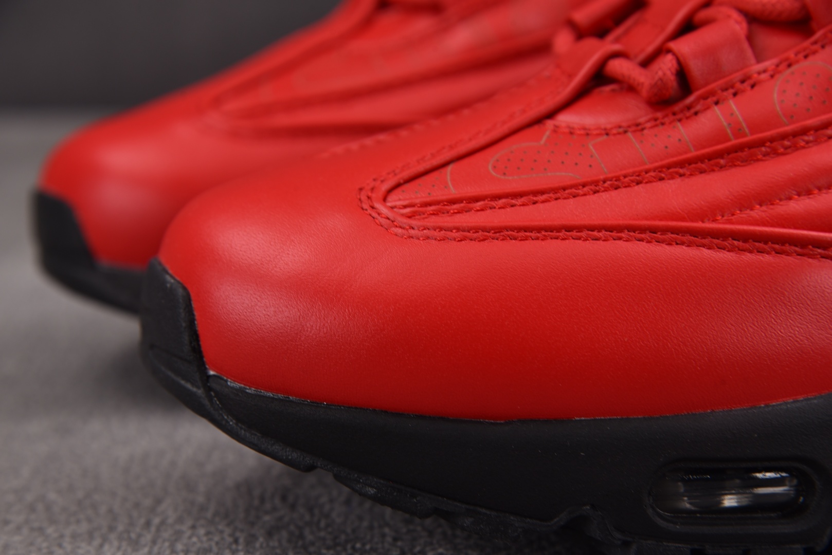 MAX95 尺码:40-47.5纯原出品-NK Air Max 95 Lux Supreme Red 黑