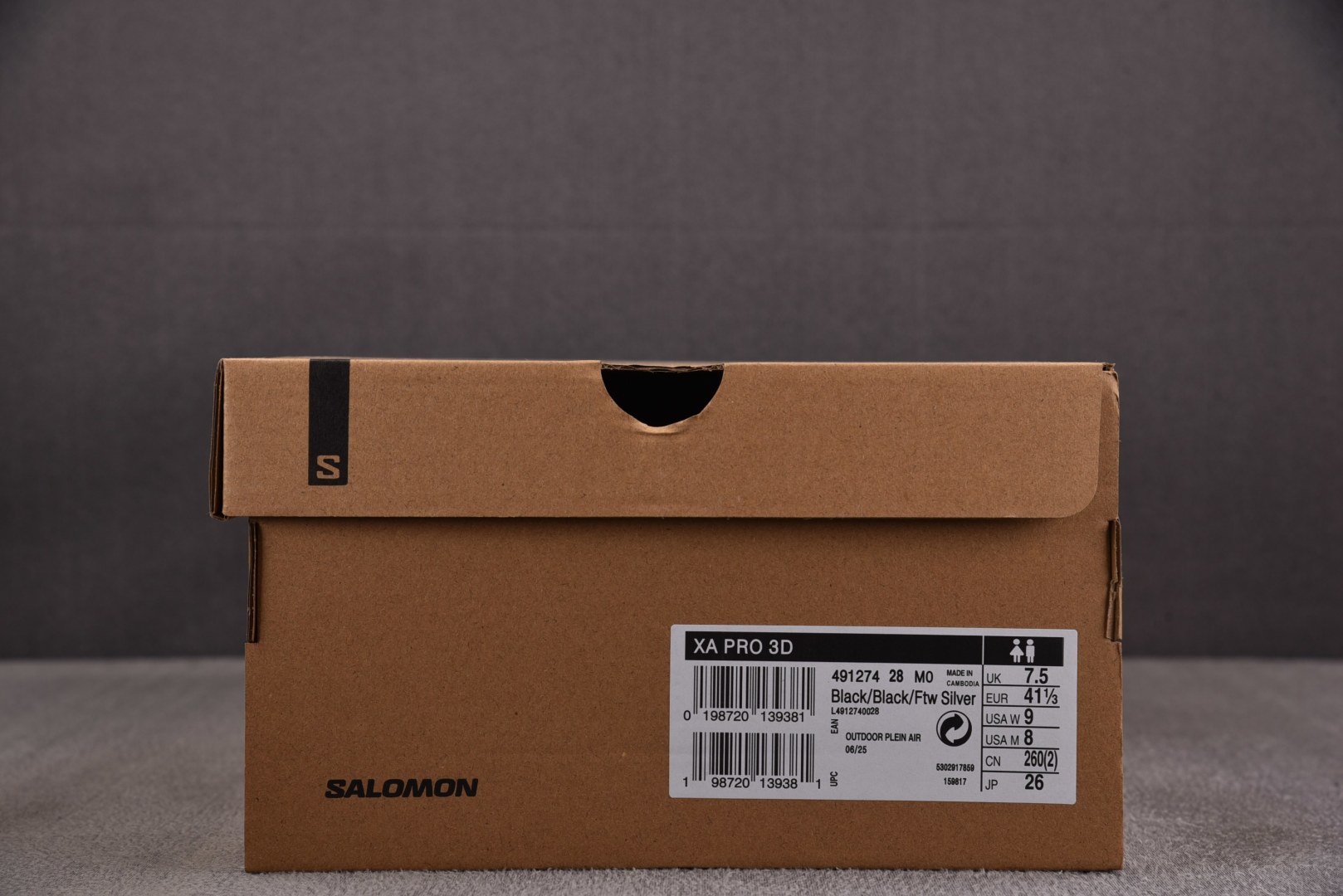 萨洛蒙 尺码:36-46纯原出品-Salomon XA PRO 3D 黑色 -28 YZ020尺码36 