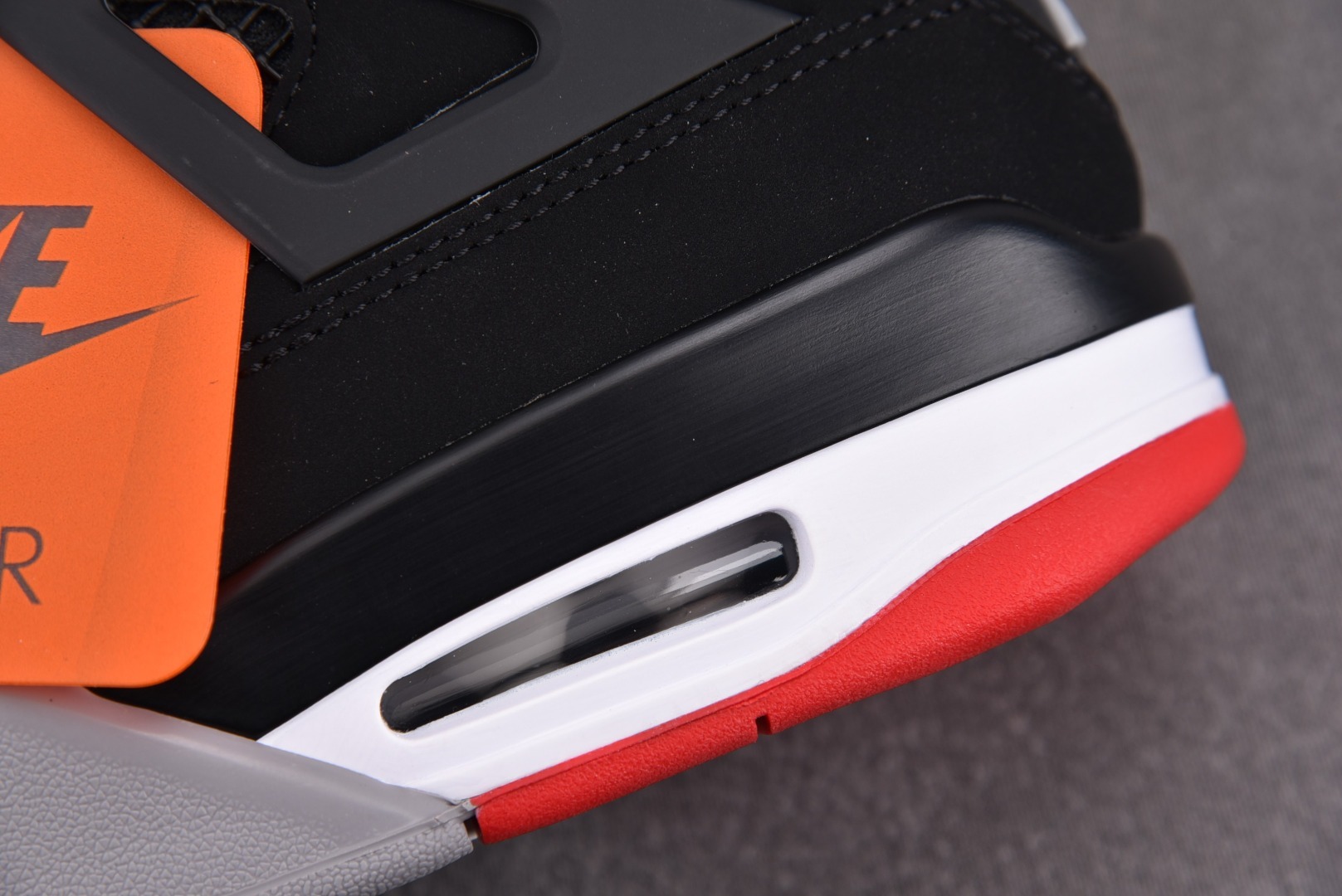 AJ4黑红公牛 鞋码：40.5-48.5 带半码纯原出品-Air Jordan 4 Retro Bred