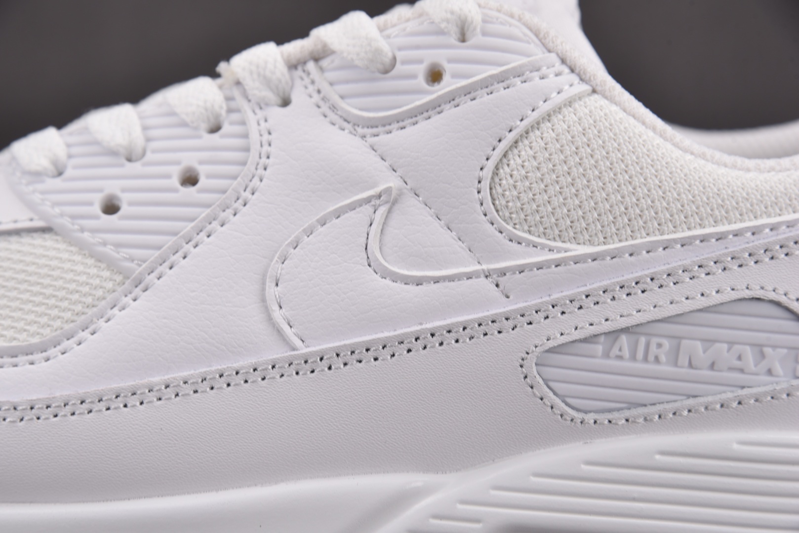 【纯原】NK Air Max 90 Recraft Triple White 白色 CN8490-100