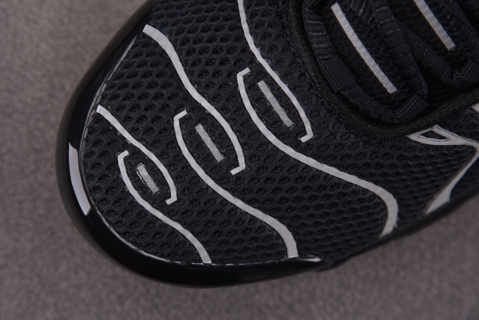 【纯原】NK Air Max Plus Premium Black Reflective Silver 