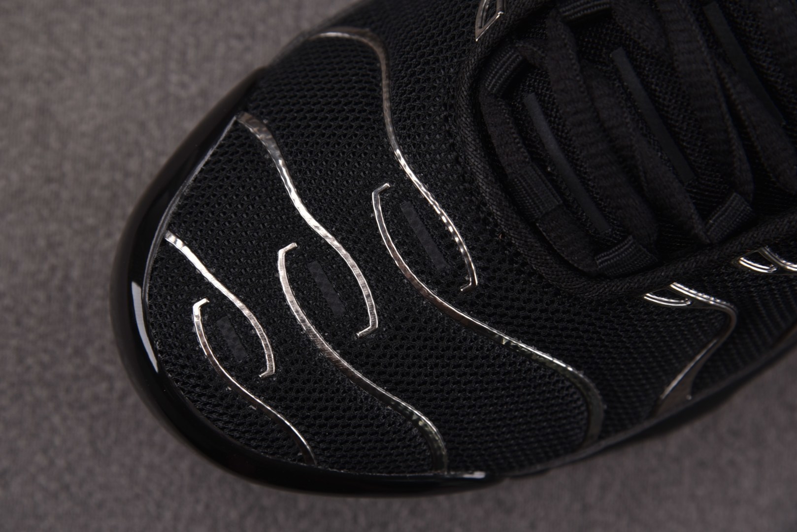 【纯原】NK Air Max Plus SE Black Chrome (Women's) 黑色 HJ9