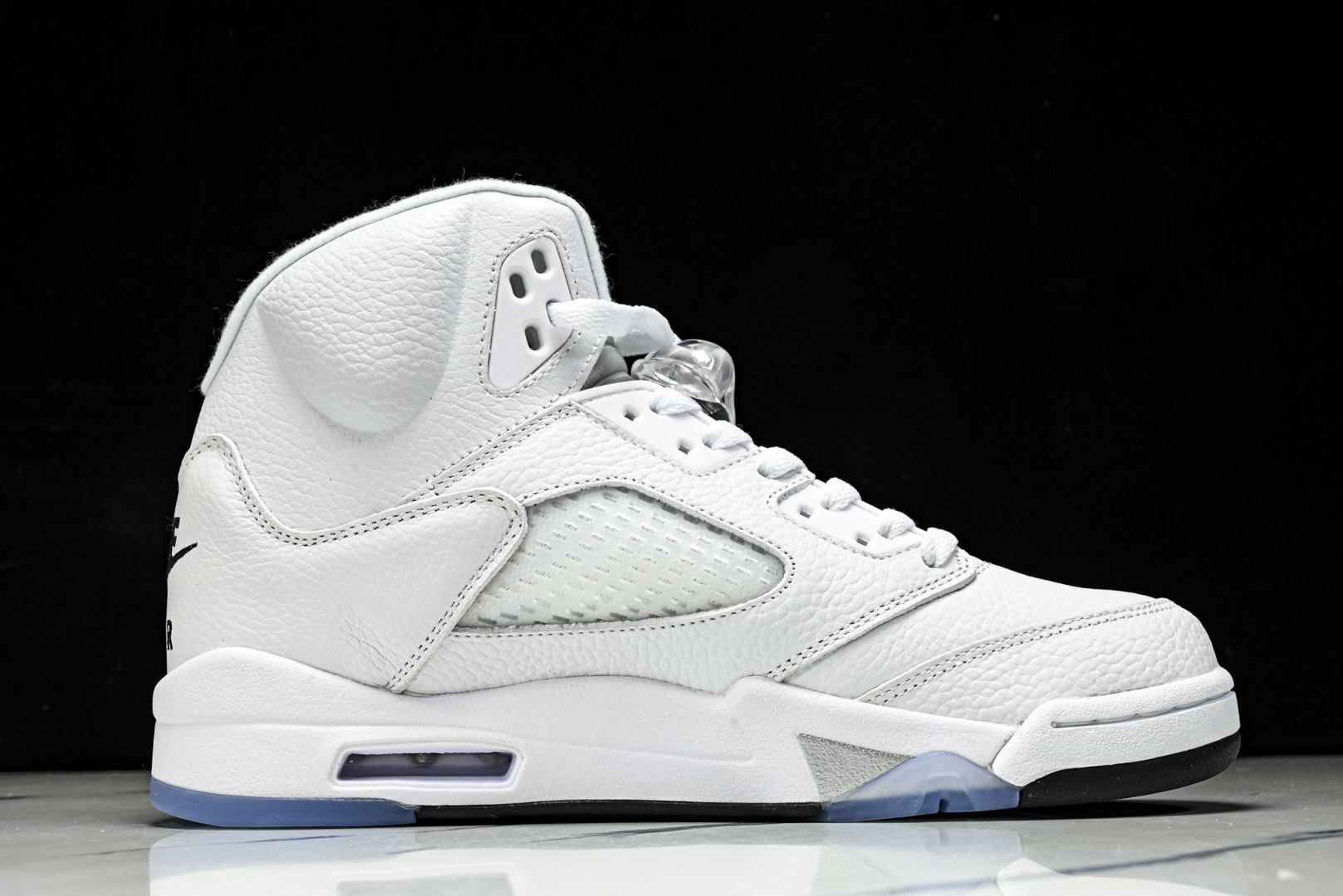 AJ5 尺码:40-48.5纯原出品-Air Jordan 5 Retro White Metallic