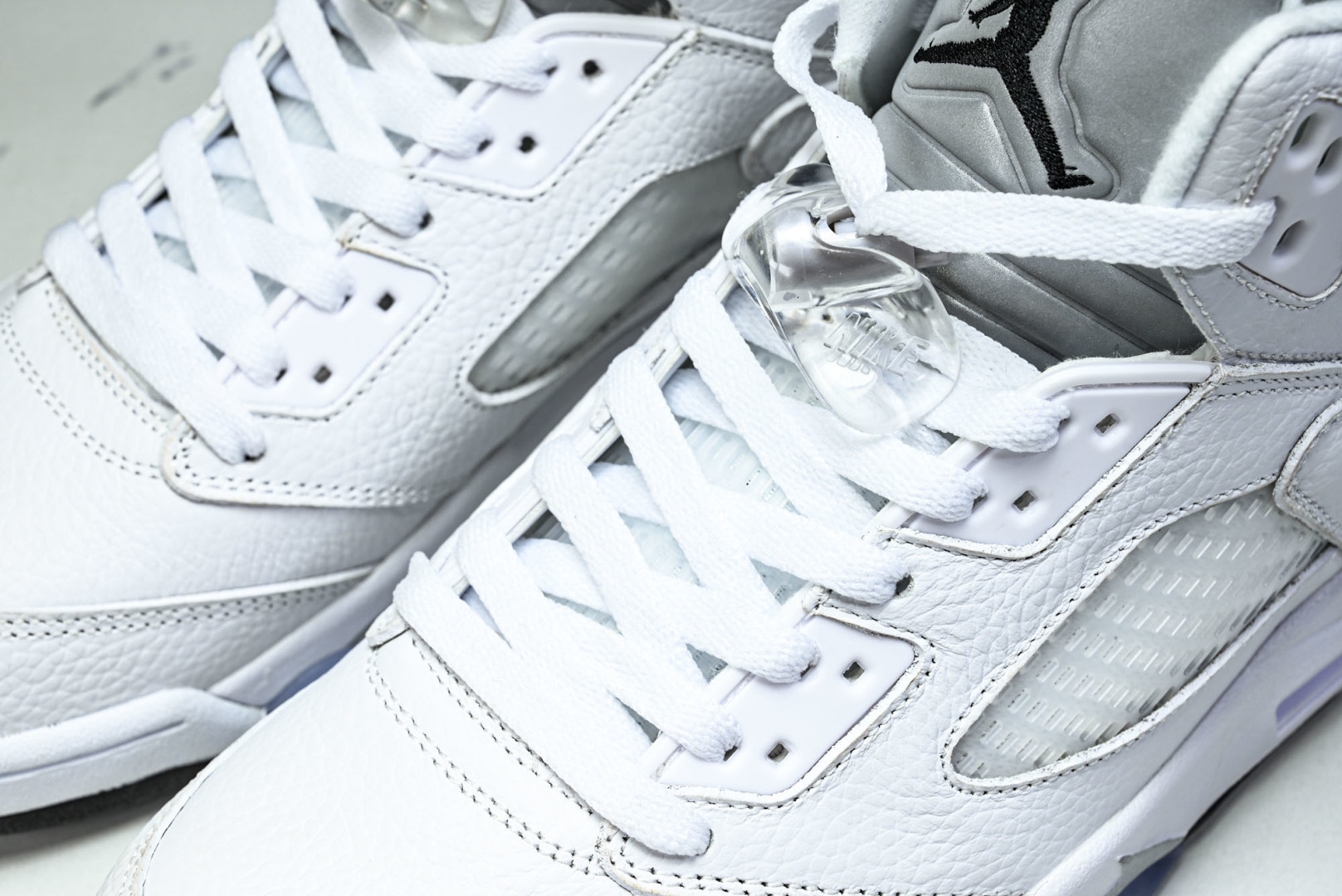 AJ5 尺码:40-48.5纯原出品-Air Jordan 5 Retro White Metallic