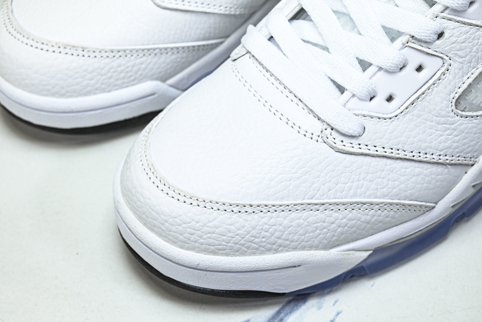 AJ5 尺码:40-48.5纯原出品-Air Jordan 5 Retro White Metallic