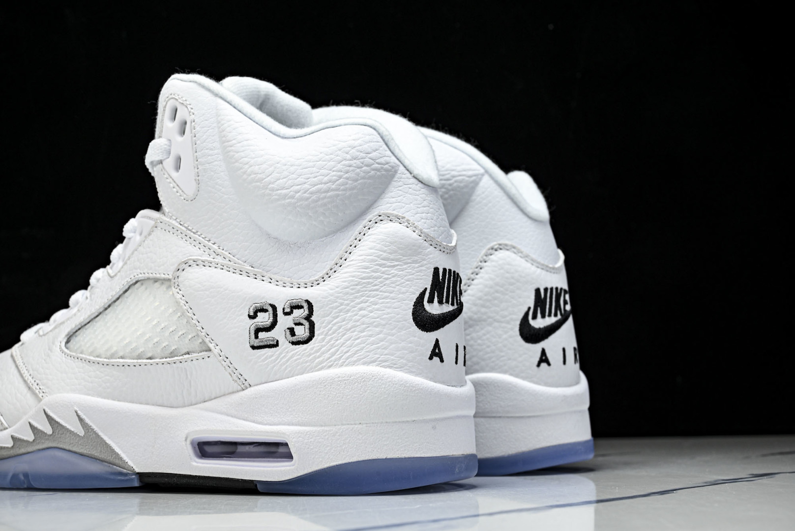 AJ5 尺码:40-48.5纯原出品-Air Jordan 5 Retro White Metallic
